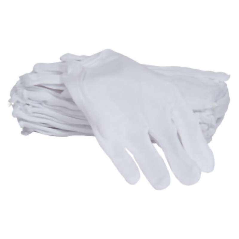 Gloves, Heavy Weight Cotton, Unhemmed, Womens